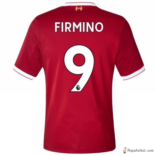 Camiseta Liverpool Replica Primera Ropa Firmino 2017/18